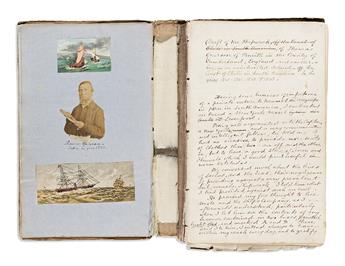 Grierson, Thomas (1816-1894) Three Diaries Including an Account of a Shipwreck.